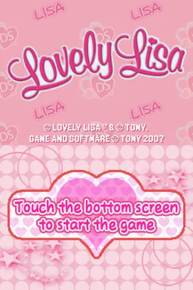 Lovely Lisa (USA) (En,Fr,Es) screen shot title